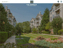 Tablet Screenshot of morganapts.com